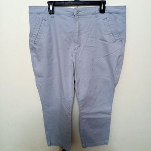 Lee grey khakis size 20 m